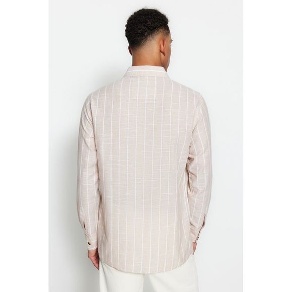 NWT Trendyol Men Regular fit Shirt collar Woven Shirt - Picture 6 of 12